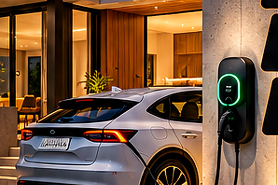 Imagen ilustrativa: Puntos de recarga para vehículos eléctricos
